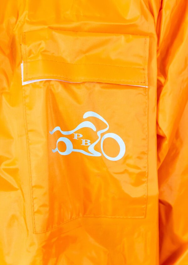 Capa de Chuva na cor Laranja